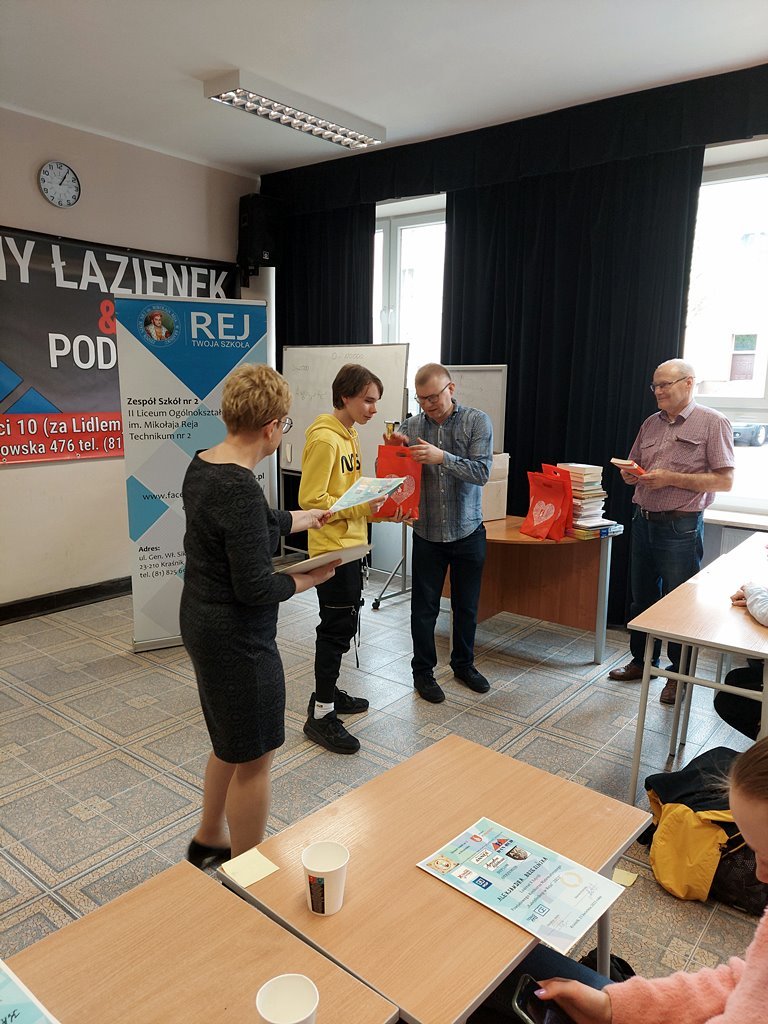 2023-04-24 konkurs matematyczny Kalejdoskop w Reju 2023
